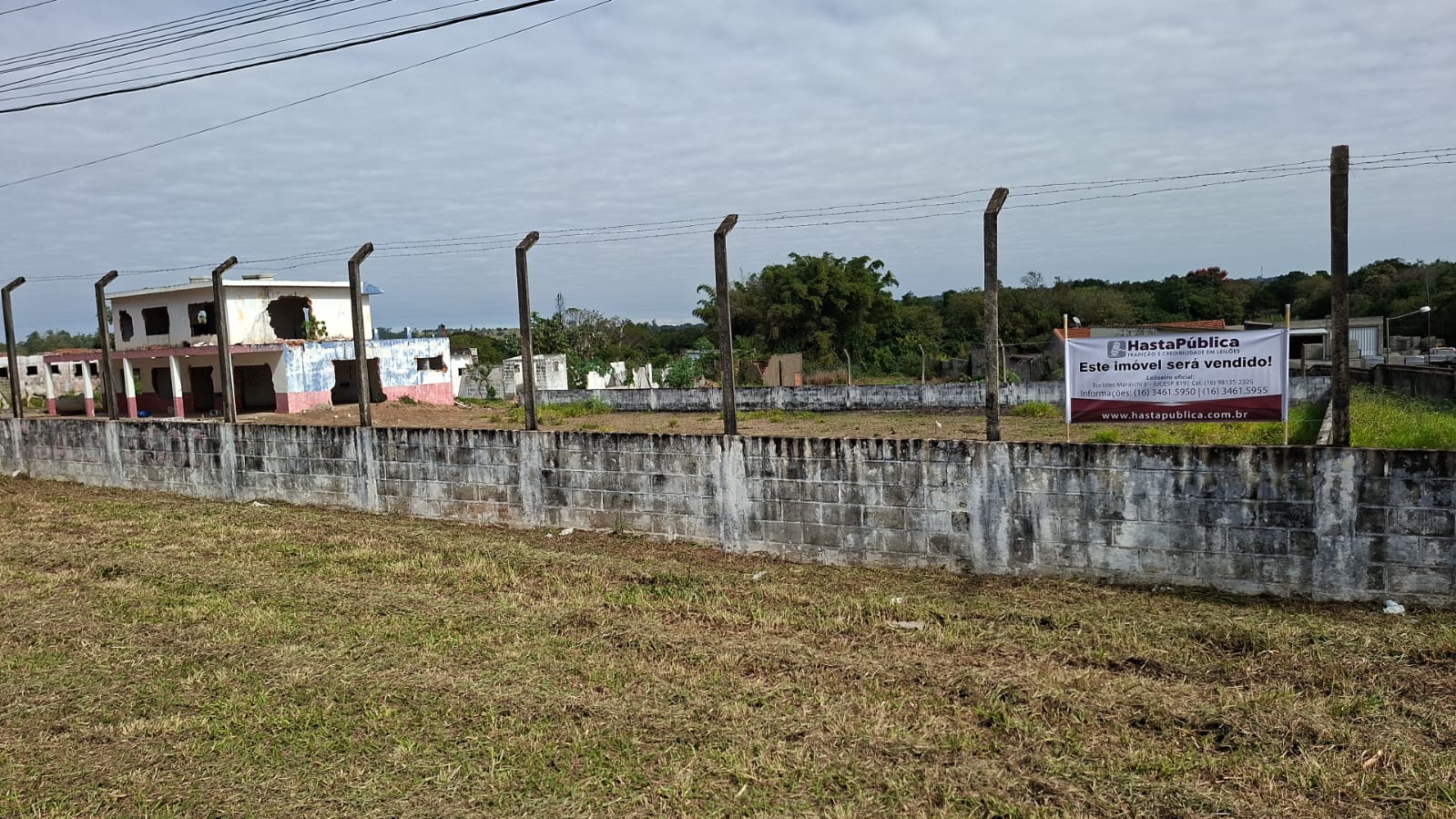Terreno em leilão
